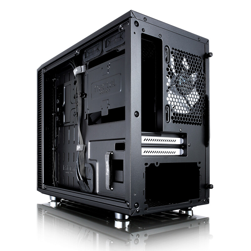 Корпус Fractal Design Nano S Black Window (FD-CA-DEF-NANO-S-BK-W)