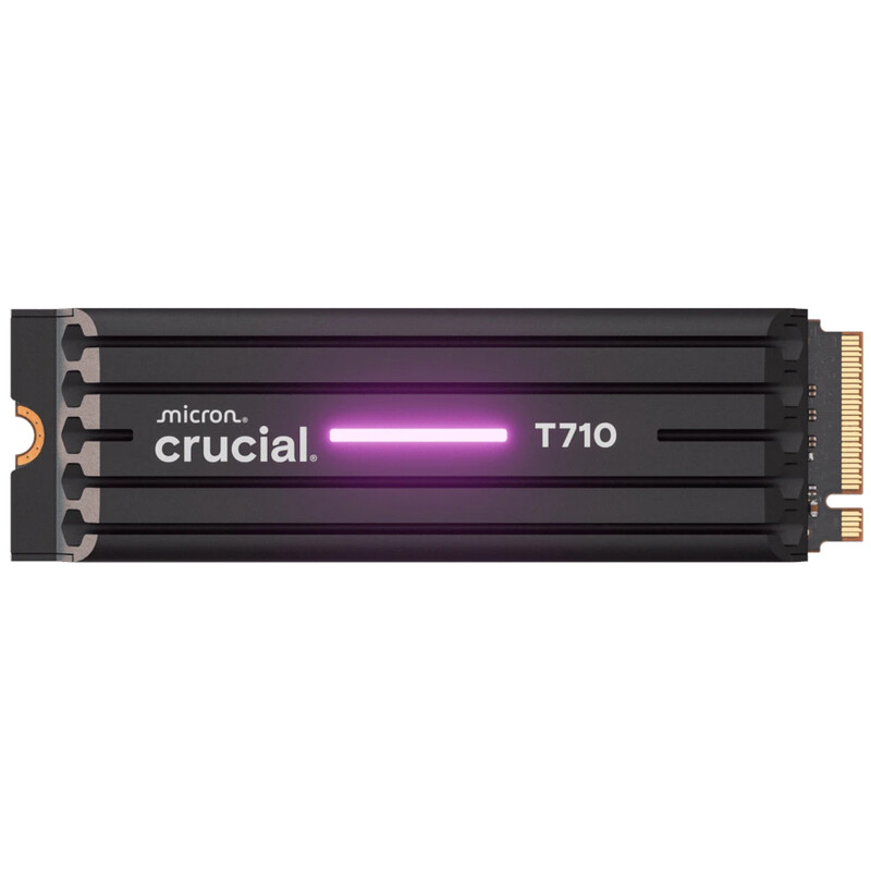 Накопитель SSD 2TB Crucial T710 M.2 2280 NVMe PCIe 5.0 x4 3D NAND (CT2000T710SSD5)