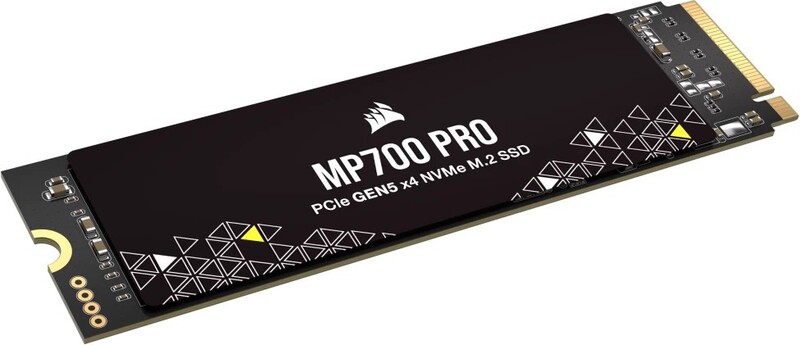 Накопитель SSD 4TB M.2 NVMe Corsair MP700 PRO M.2 2280 PCIe Gen5.0 x4 3D TLC (CSSD-F4000GBMP700PNH)