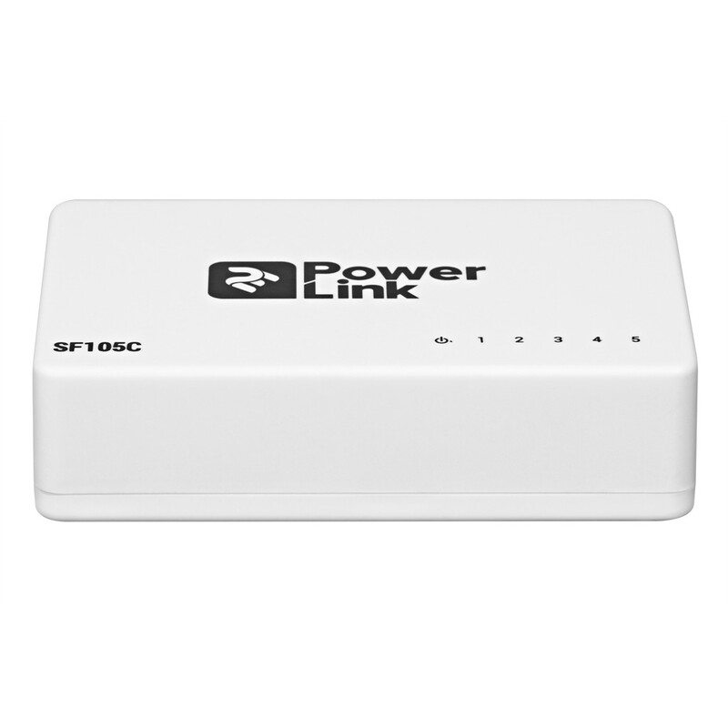 Комутатор 2E PowerLink SF105C (5х10/100 Мбит, настільний)