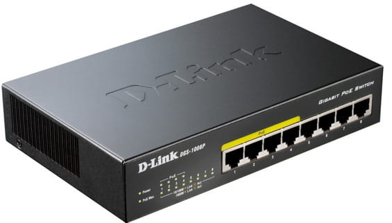 Комутатор D-Link DGS-1008P