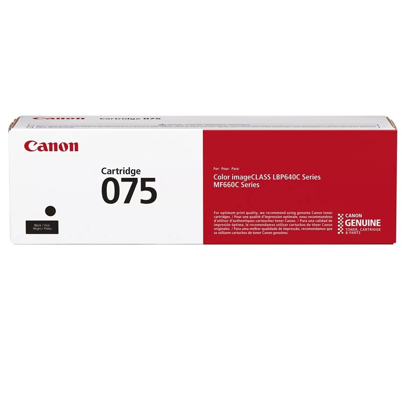 Картридж Canon 075 MF664Cdw/MF667Cdw/LBP646Cdw/LBP647Cdw Black (6365C002)
