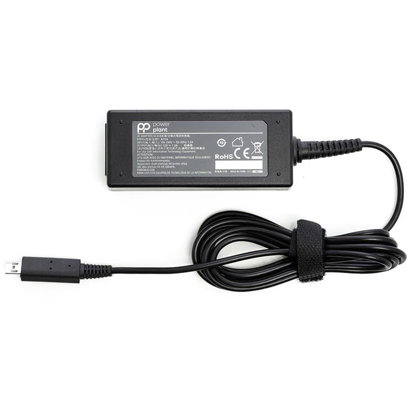 Блок питания PowerPlant для ноутбука Acer 220V, 12V 18W 1.5A, microUSB (AC18AMCUSB)