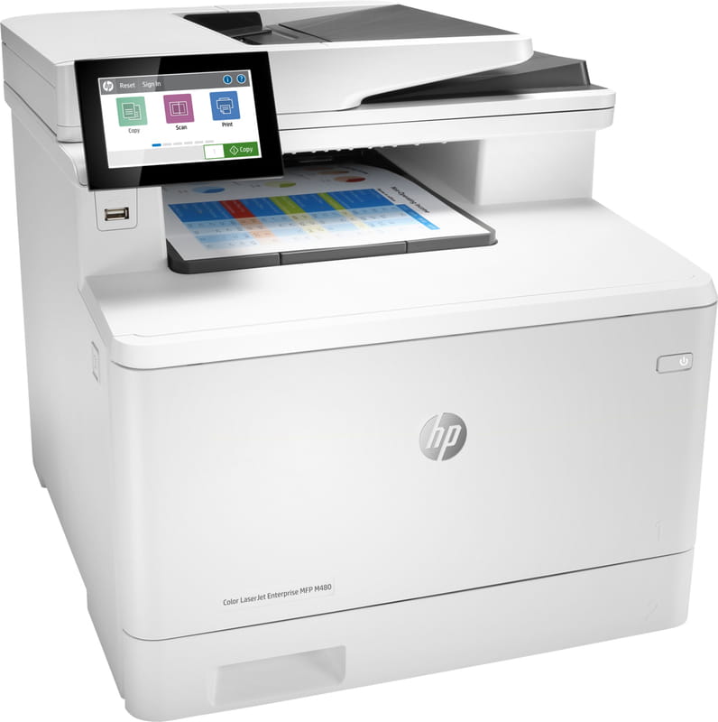 МФУ А4 цв. HP Color LaserJet Enterprise M480f (3QA55A)