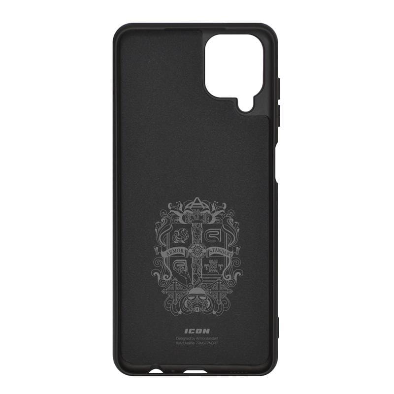 Чехол-накладка Armorstandart Icon для Samsung Galaxy A12 SM-A125/A12 Nacho SM-A127/M12 SM-M127 Black (ARM58225)