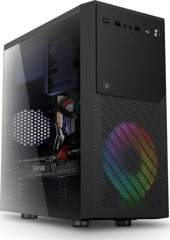 Корпус 2E Basis Black (2E-RD850) без БП