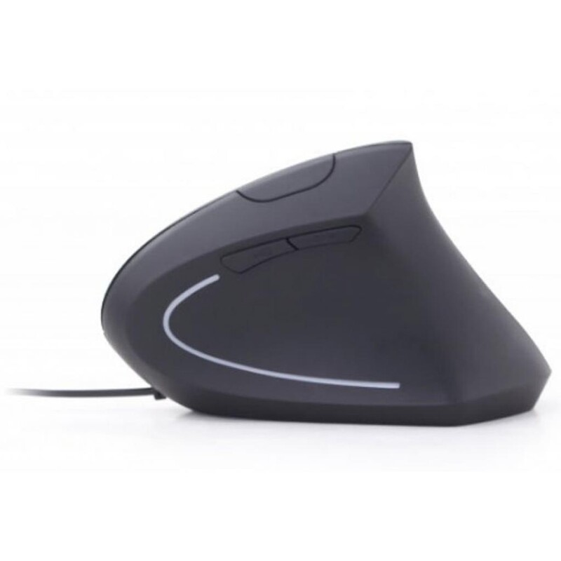 Миша Gembird MUS-ERGO-01 Black USB