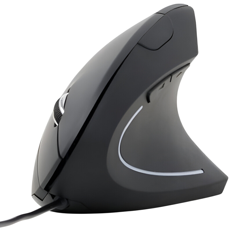 Миша Gembird MUS-ERGO-01 Black USB