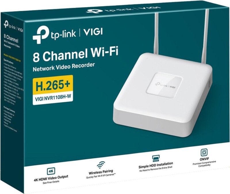 Відеореєстратор TP-Link VIGI NVR1108H-W