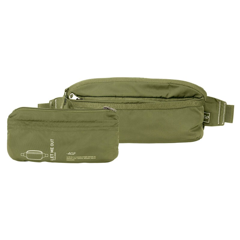 Сумка через плечо Tucano Let Me Out Crossbody Green (BLMOCB-VM)