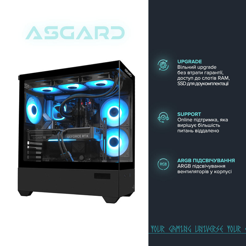 Персональный компьютер ASGARD (A995X.64.S30.56T.K7445)