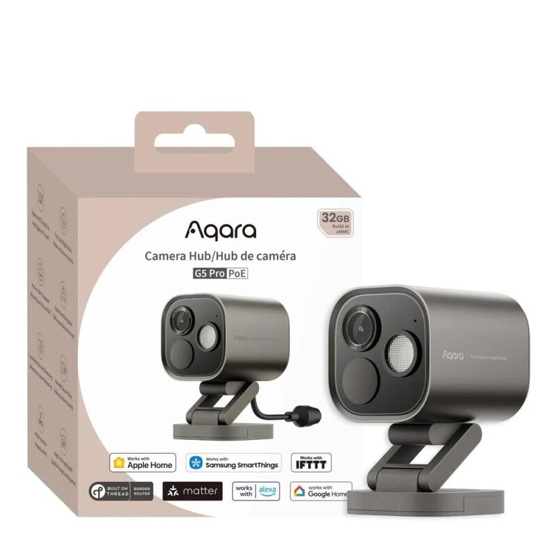 IP-камера Aqara Camera Hub G5 Pro PoE Grey (CH-C03D-G)