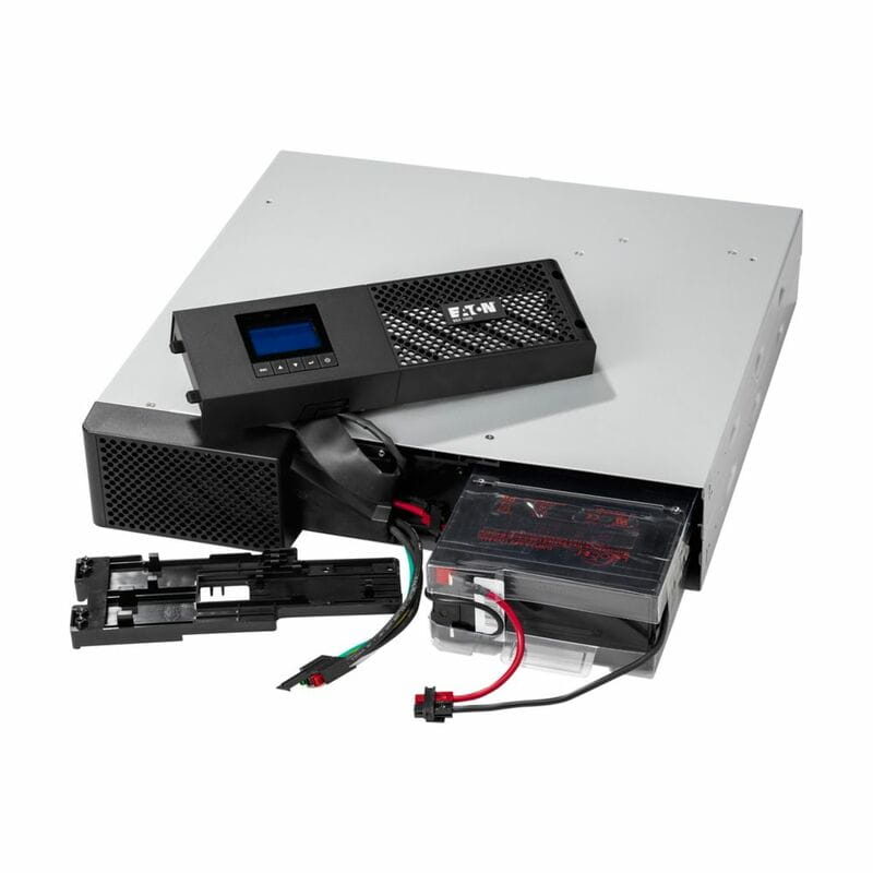 Джерело безперебійного живлення Eaton 9SX 1000VA RM 2U, Online, 6 х IEC, USB, RS232, металл (9103-53900)