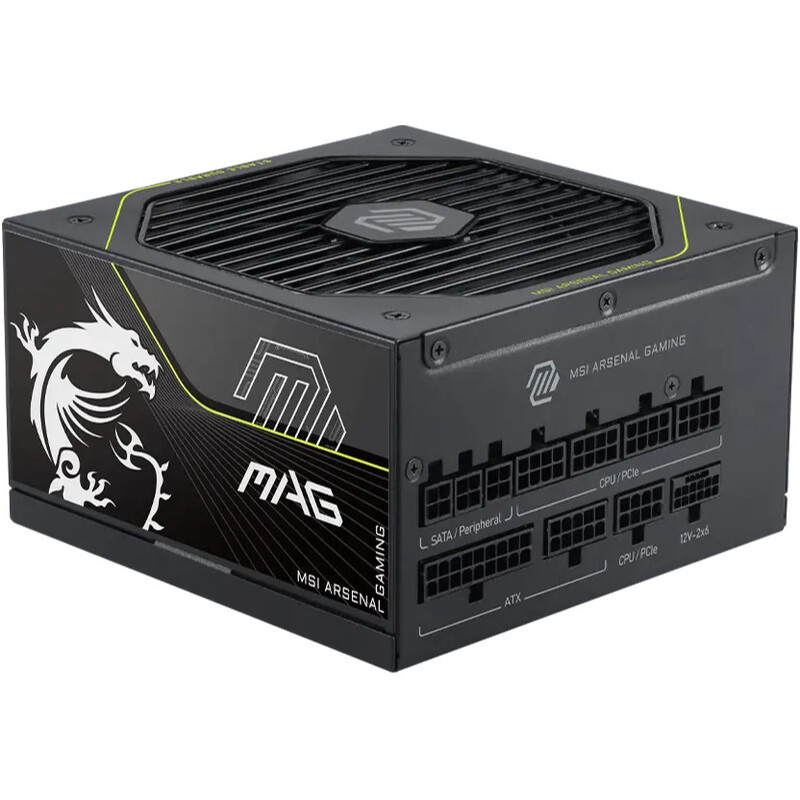 Блок живлення MSI MAG A1000PLS PCIE5 1000W