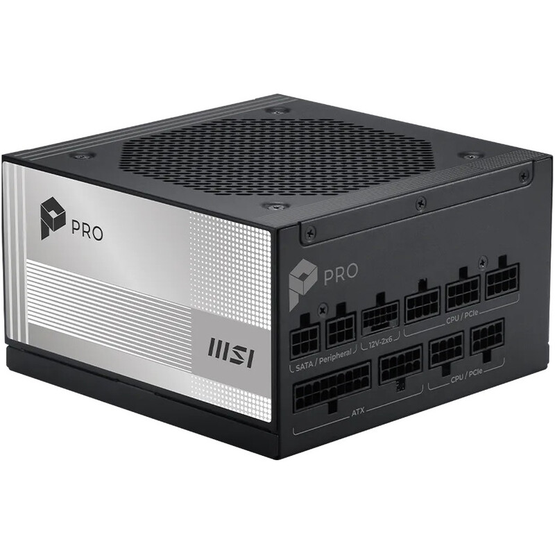 Блок живлення MSI PRO A1000PL PCIE5 1000W