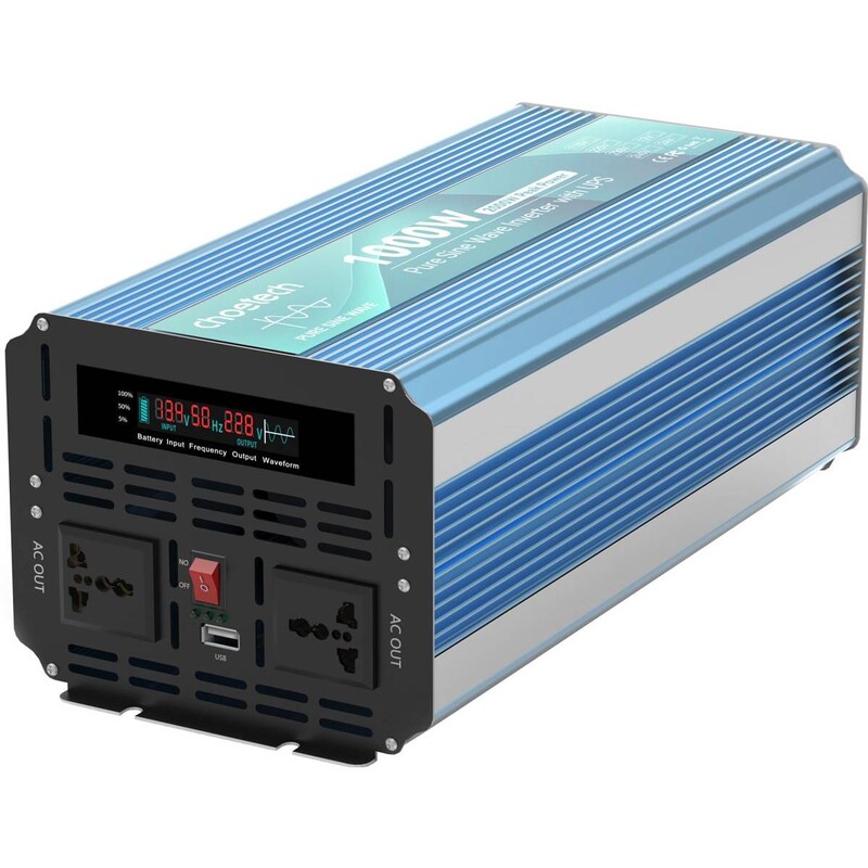 Автомобильный инвертор Choetech INV-C1000WUPS-EU 2000W