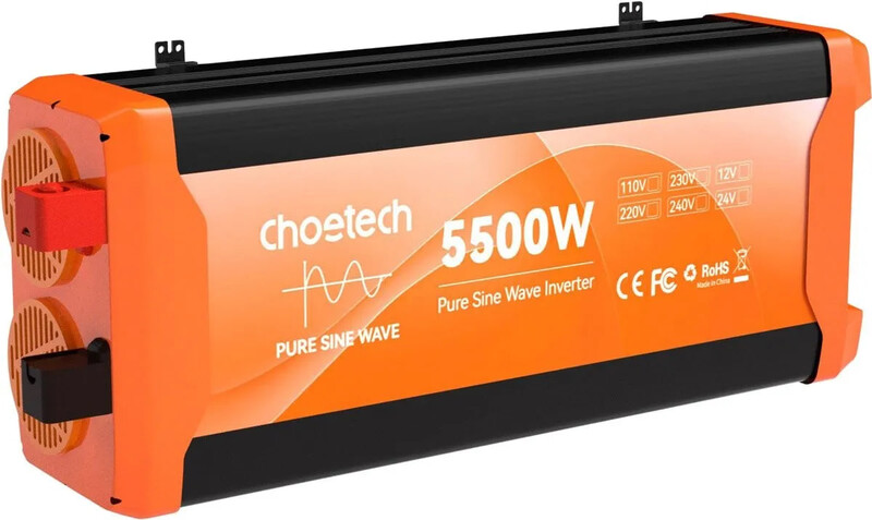 Автомобильный инвертор Choetech CJ5000Q-V2 5500W