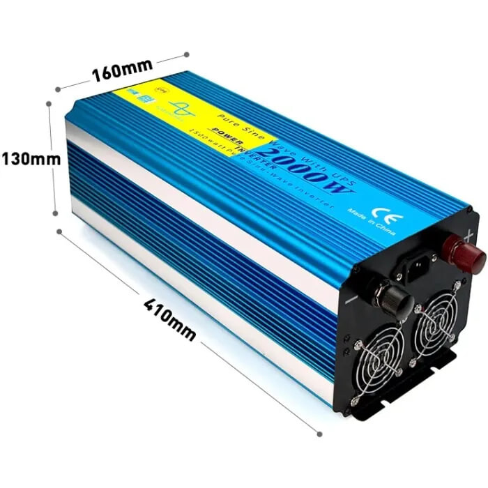 Автомобильный инвертор Choetech INV-C2000WUPS-EU 2000W
