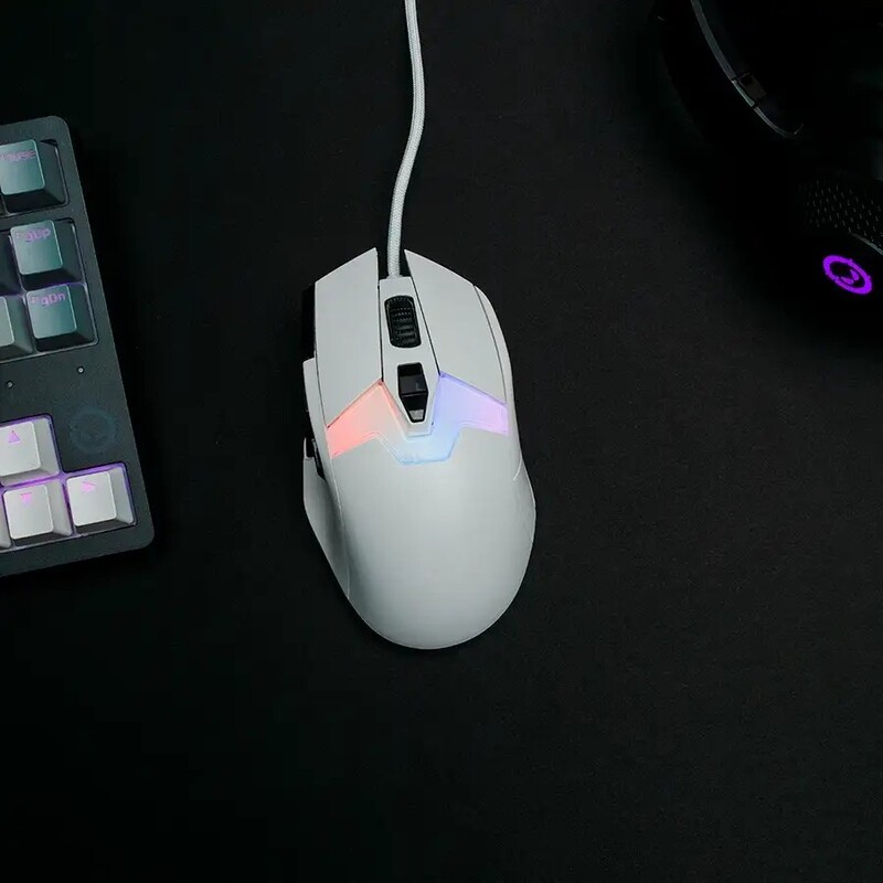 Миша Lorgar Pro MSP80 Wired USB White (LRG-MSP80-WH)