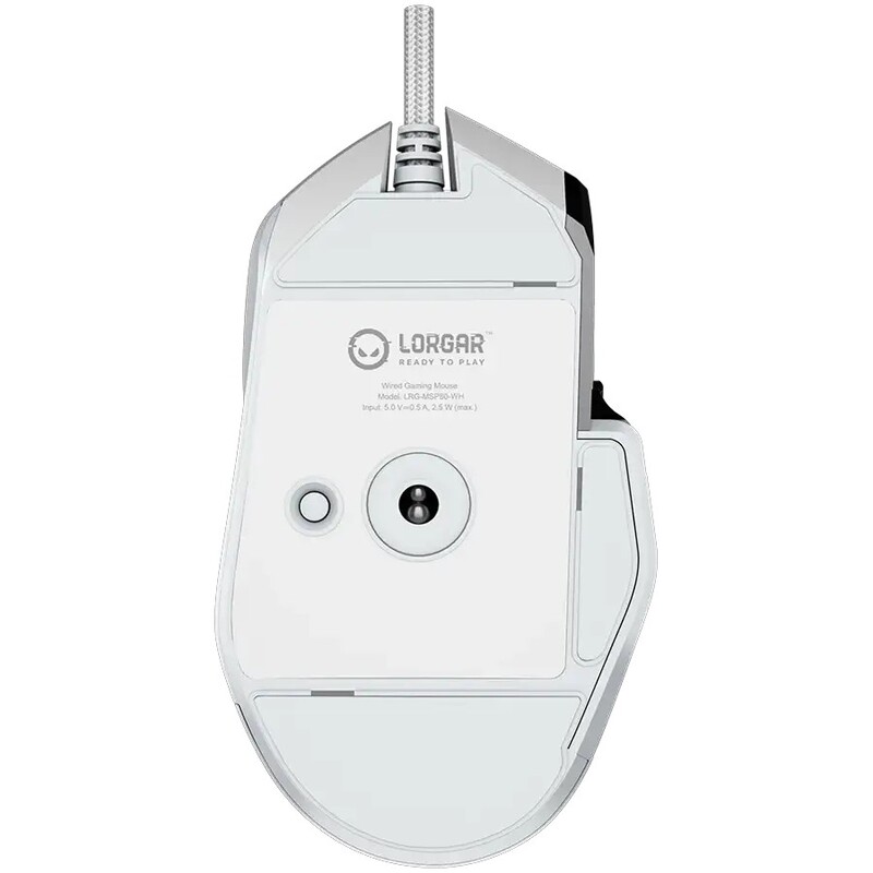 Миша Lorgar Pro MSP80 Wired USB White (LRG-MSP80-WH)