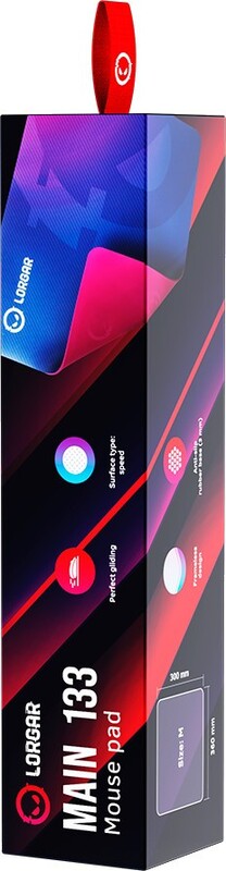 Игровая поверхность Lorgar Main 133 Purple (LRG-GMP133)