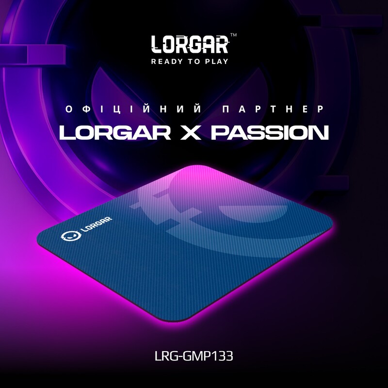 Игровая поверхность Lorgar Main 133 Purple (LRG-GMP133)