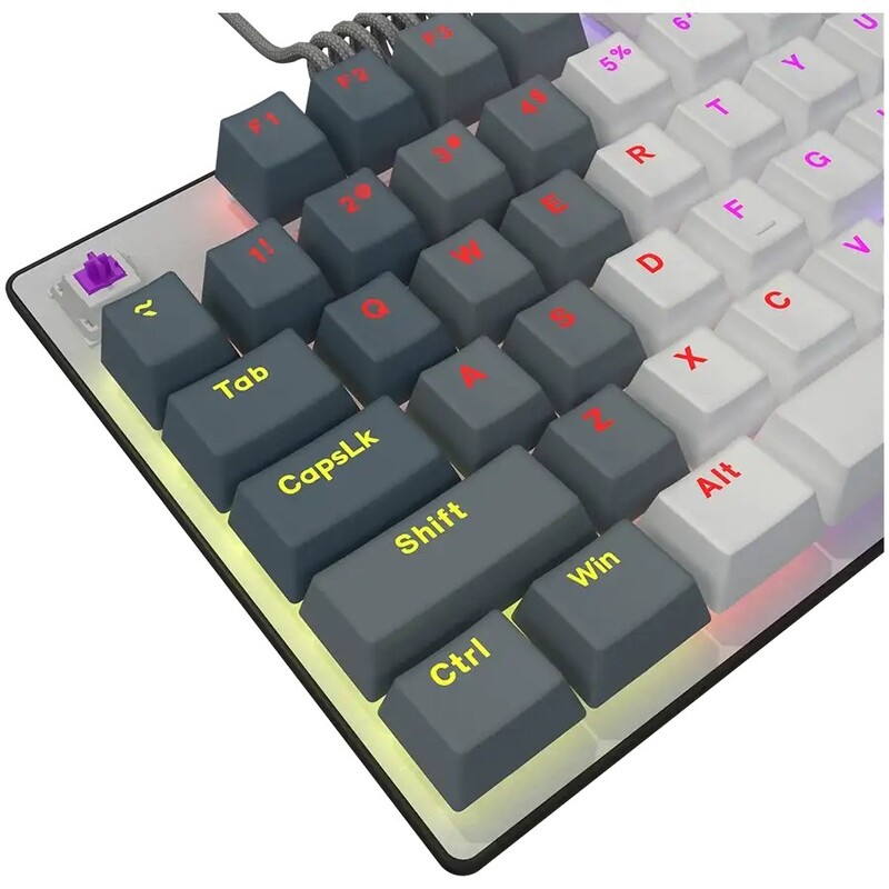 Клавіатура Lorgar Advanced Azar 514TKL Wired White (LRG-GK514TKL-WH-UA)