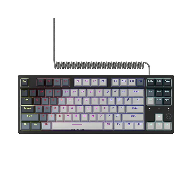 Клавіатура Lorgar Advanced Azar 514TKL Wired White (LRG-GK514TKL-WH-UA)