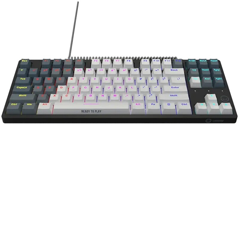 Клавіатура Lorgar Advanced Azar 514TKL Wired White (LRG-GK514TKL-WH-UA)