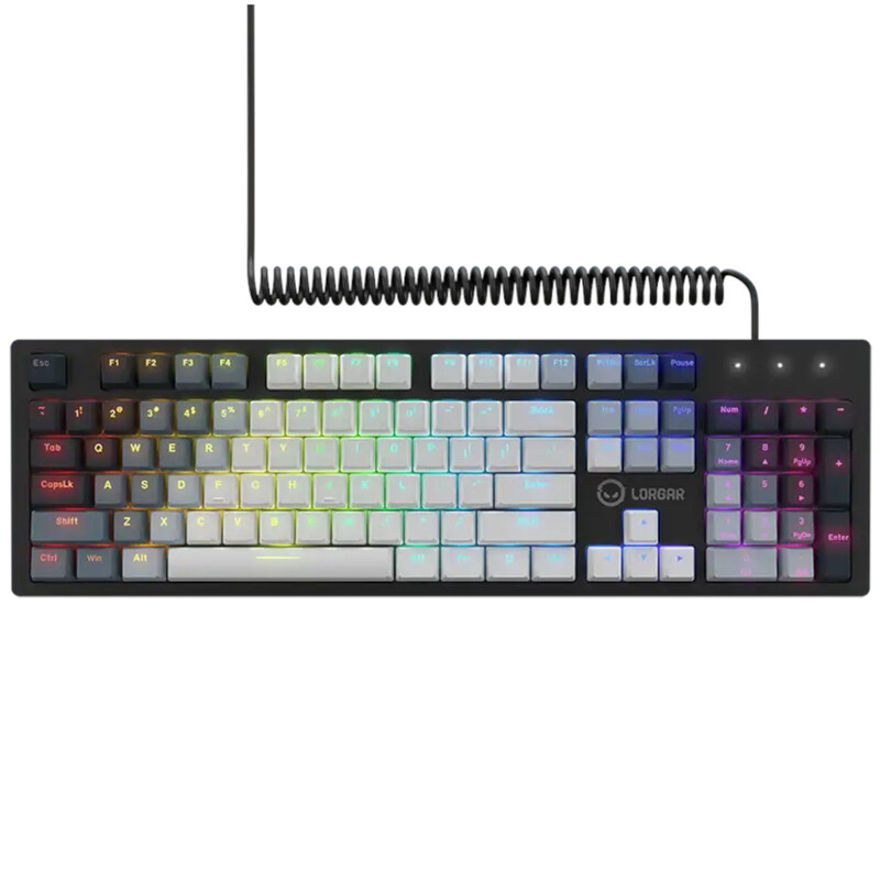 Клавіатура Lorgar Advanced Azar 514 Wired White (LRG-GK514W-UA)