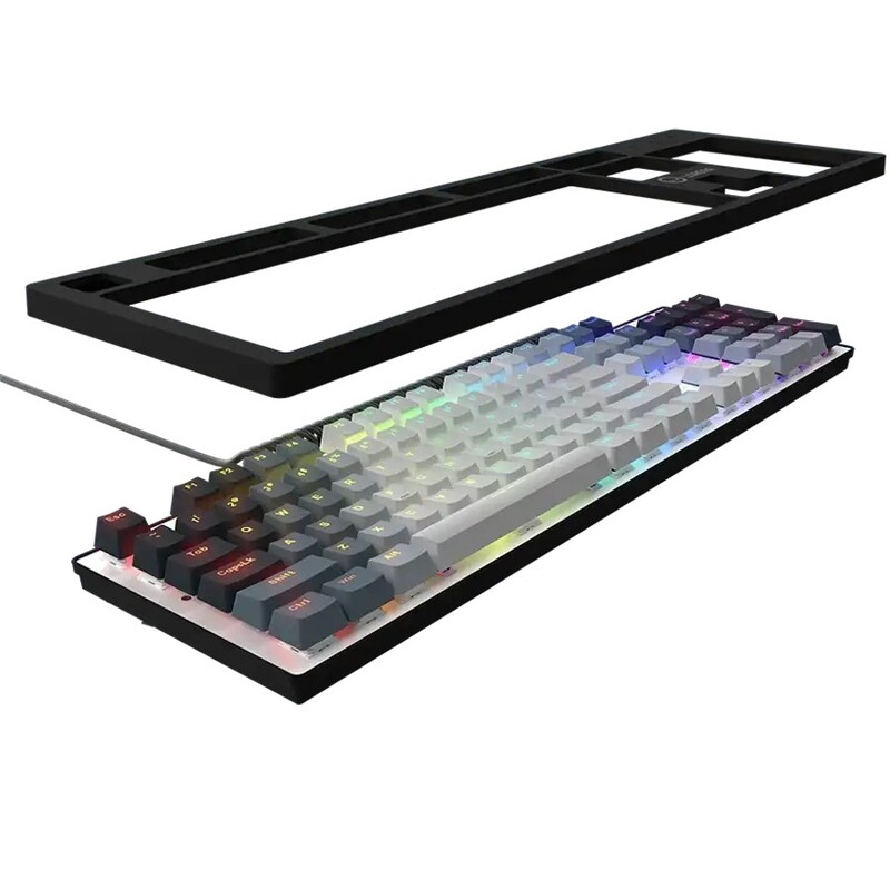 Клавіатура Lorgar Advanced Azar 514 Wired White (LRG-GK514W-UA)