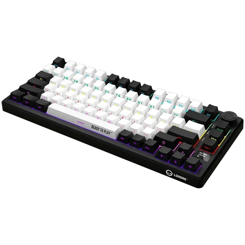 Клавіатура Lorgar Pro KBP7075W Wireless Black (LRG-KBP7075W-BK-US)