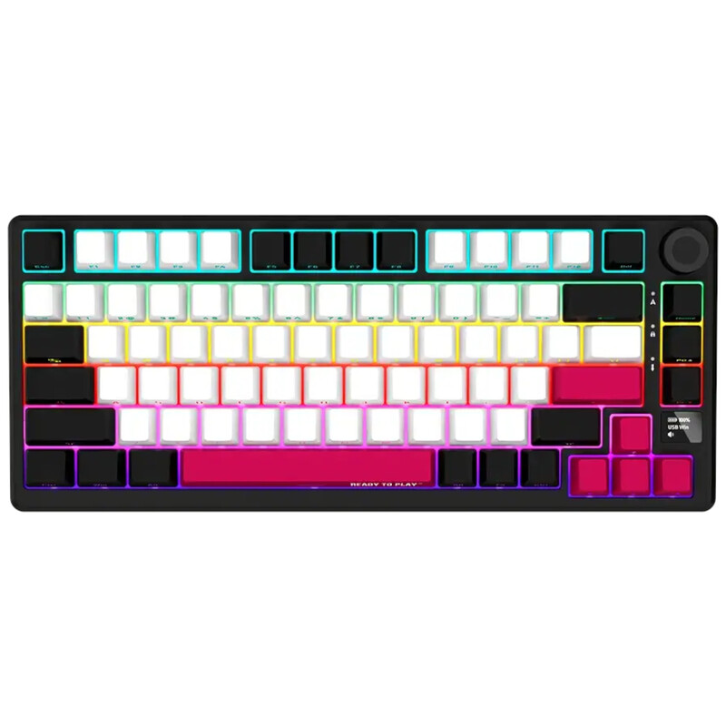 Клавіатура Lorgar Pro KBP7075W Wireless Black (LRG-KBP7075W-BK-US)