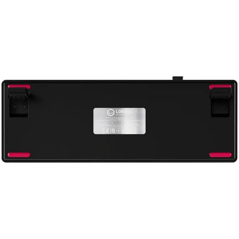 Клавіатура Lorgar Pro KBP70MW Wireless Black (LRG-KBP70MW-BK-US)