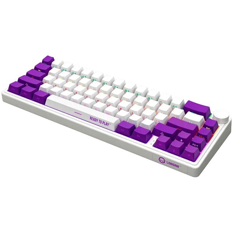 Клавіатура Lorgar Pro KBP70MW Wireless White (LRG-KBP70MW-WH-US)