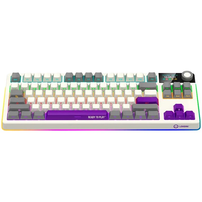 Клавіатура Lorgar Pro KBP70TKLW Wireless Beige (LRG-KBP70TKLW-RT-US)