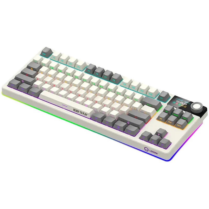 Клавіатура Lorgar Pro KBP70TKLW Wireless Beige (LRG-KBP70TKLW-RT-US)