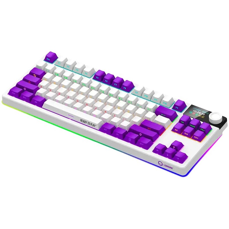 Клавіатура Lorgar Pro KBP70TKLW Wireless White (LRG-KBP70TKLW-WH-US)
