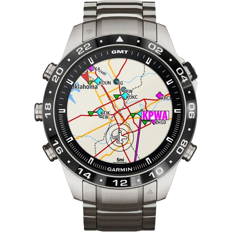 Смарт-часы Garmin Marq Aviator Gen 2 Silver (010-02648-01)