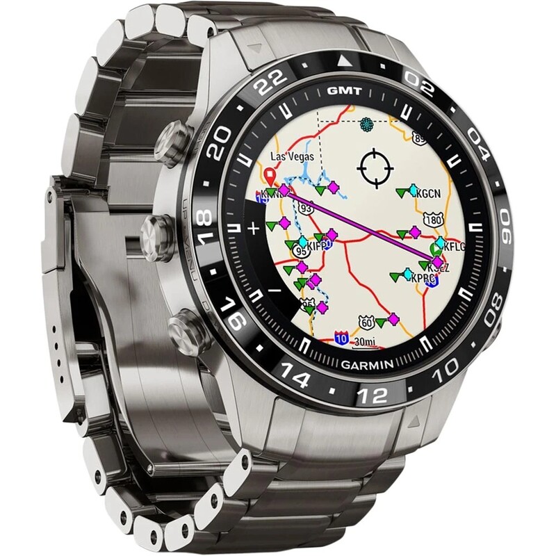Смарт-часы Garmin Marq Aviator Gen 2 Silver (010-02648-01)
