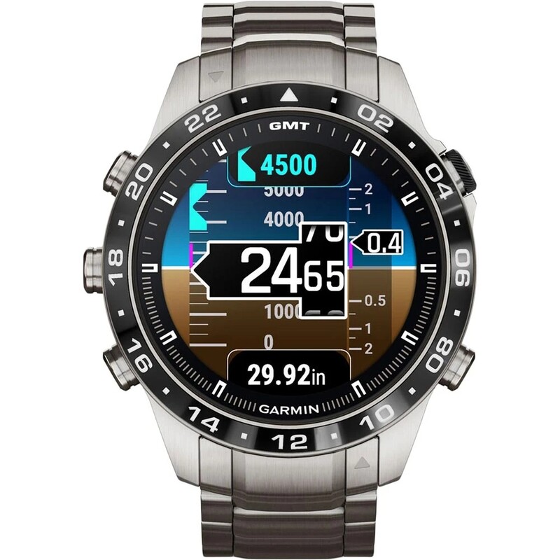 Смарт-часы Garmin Marq Aviator Gen 2 Silver (010-02648-01)