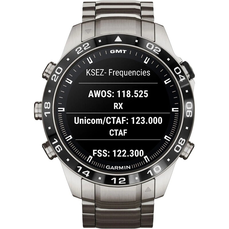 Смарт-часы Garmin Marq Aviator Gen 2 Silver (010-02648-01)