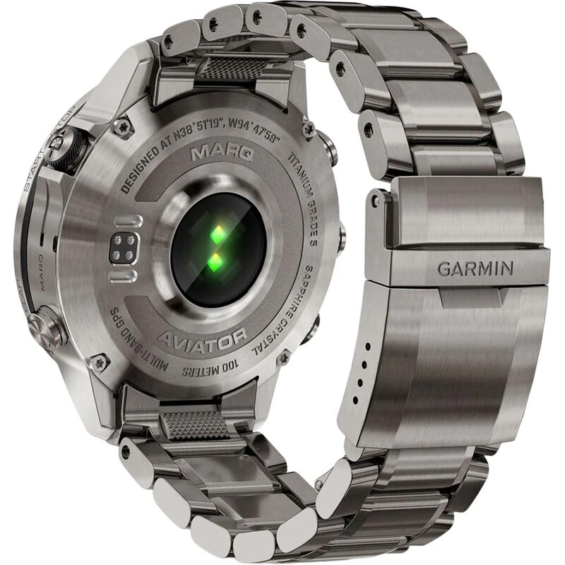Смарт-часы Garmin Marq Aviator Gen 2 Silver (010-02648-01)