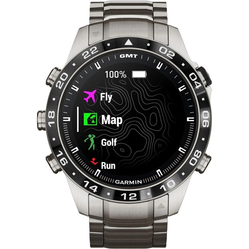 Смарт-часы Garmin Marq Aviator Gen 2 Silver (010-02648-01)