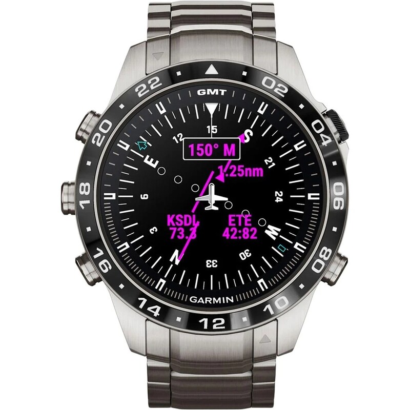 Смарт-часы Garmin Marq Aviator Gen 2 Silver (010-02648-01)