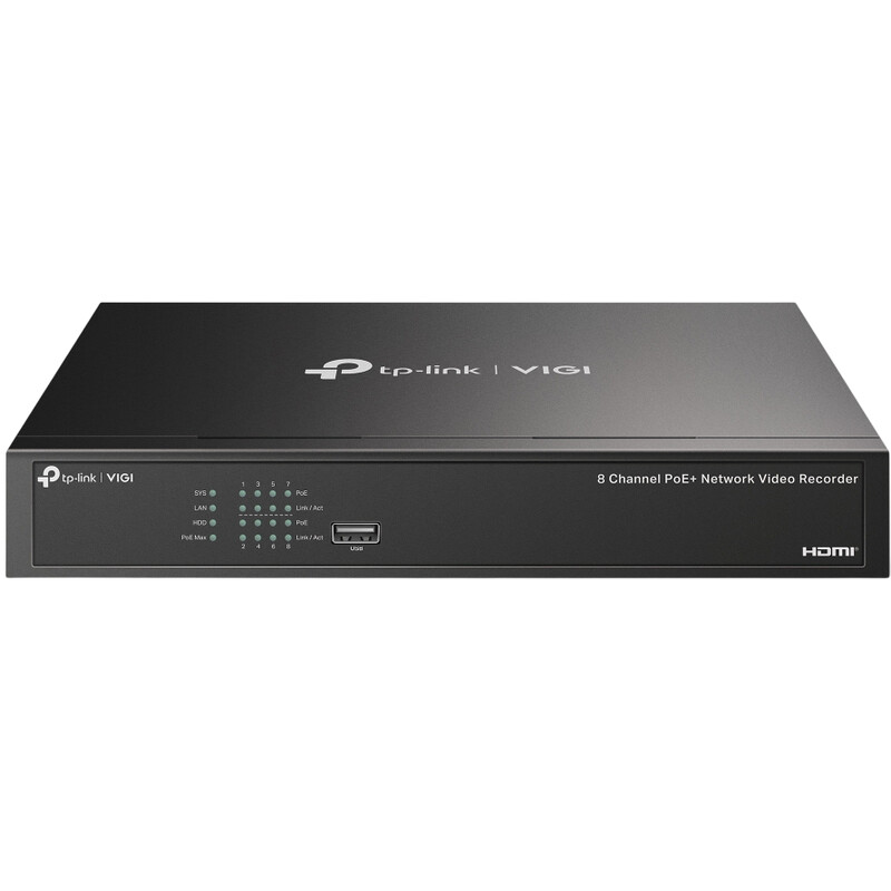 Відеореєстратор TP-Link VIGI NVR1008H-8MP