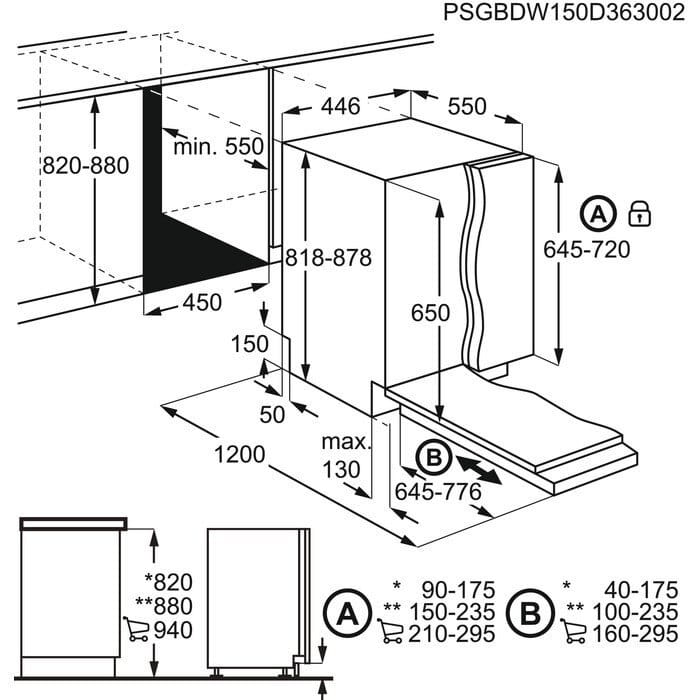 Встраиваемая посудомоечная машина Zanussi ZSLN91211
