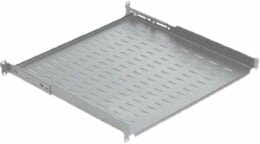 Полка регулируемая Mirsan 19" 1U 500-600, RAL 7035 (MR.SBR60.02_YK)