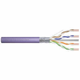 Кабель Digitus кат. 6 F-UTP, 305m, AWG 23/1, LSZH-1, фіолетовий (DK-1623-VH-305)