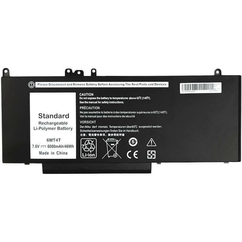 АКБ PowerPlant для ноутбука Dell Inspiron 14 5000 Series (6MT4T) 7.6V 6000mAh (NB441242)